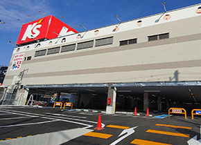 ケーズ電気岩槻店新築工事